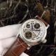 Copy Patek Philippe Dual Time Men Watch SS Brown Leather Strap (7)_th.jpg